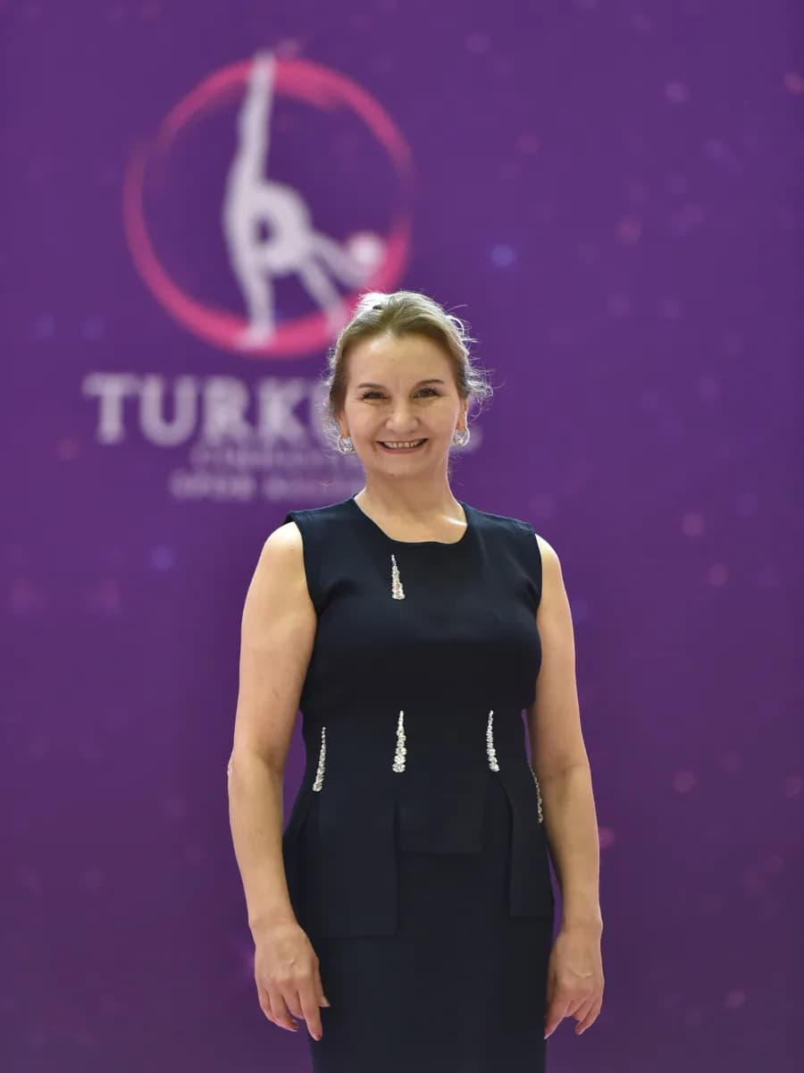 Turkuaz Cimnastik'in kurucusu ve başantrenörü Botakoz Hocabayeva